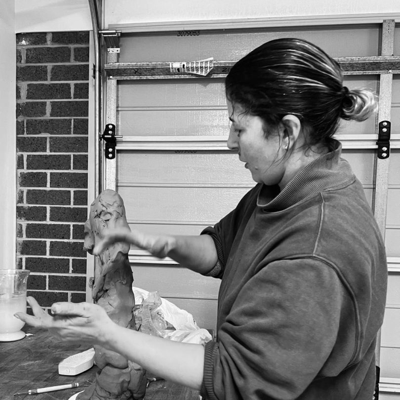 Rasha Wanase showcasing her ceramic brand Bentwanas and Art RW venture blending history with modern art.